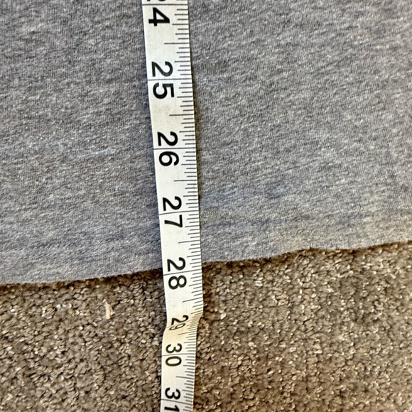 Aerie Crazy in Love Distressed Oversized Tee Gray Small - Picture 9 of 10